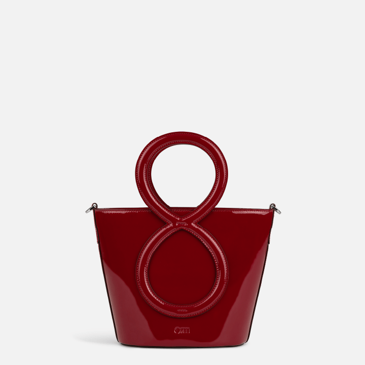 Infinity Bag - Patent Leather Red