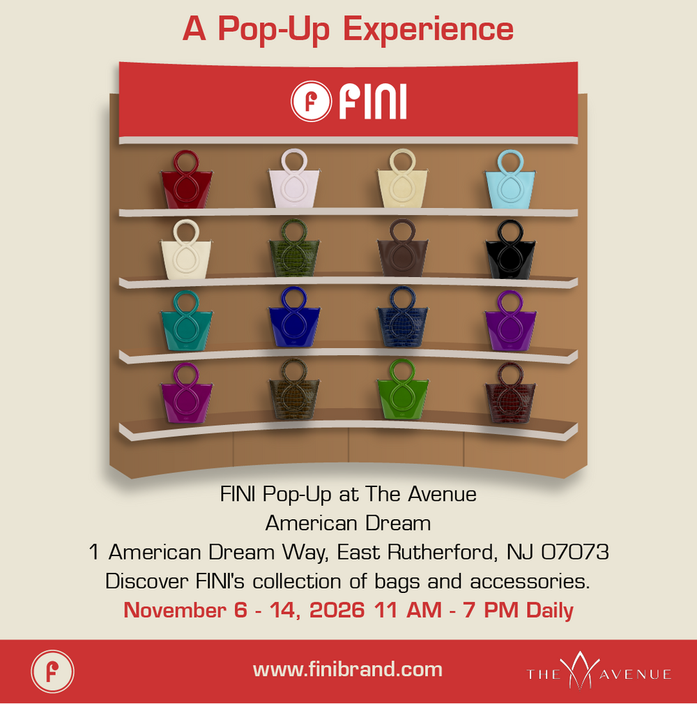 Upcoming FINI POP-up at American Dream, The Avenue