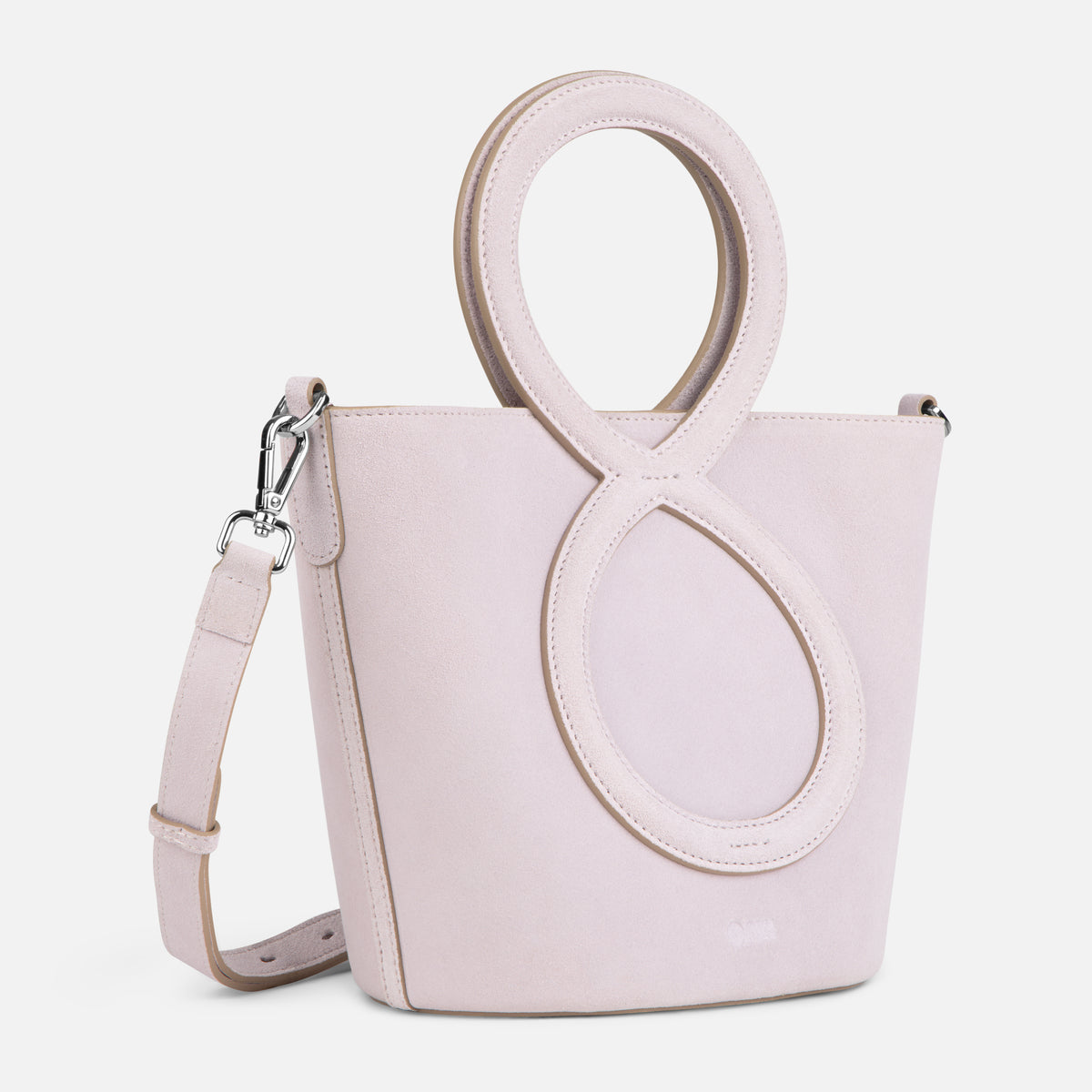 Infinity Bag - Suede Pink