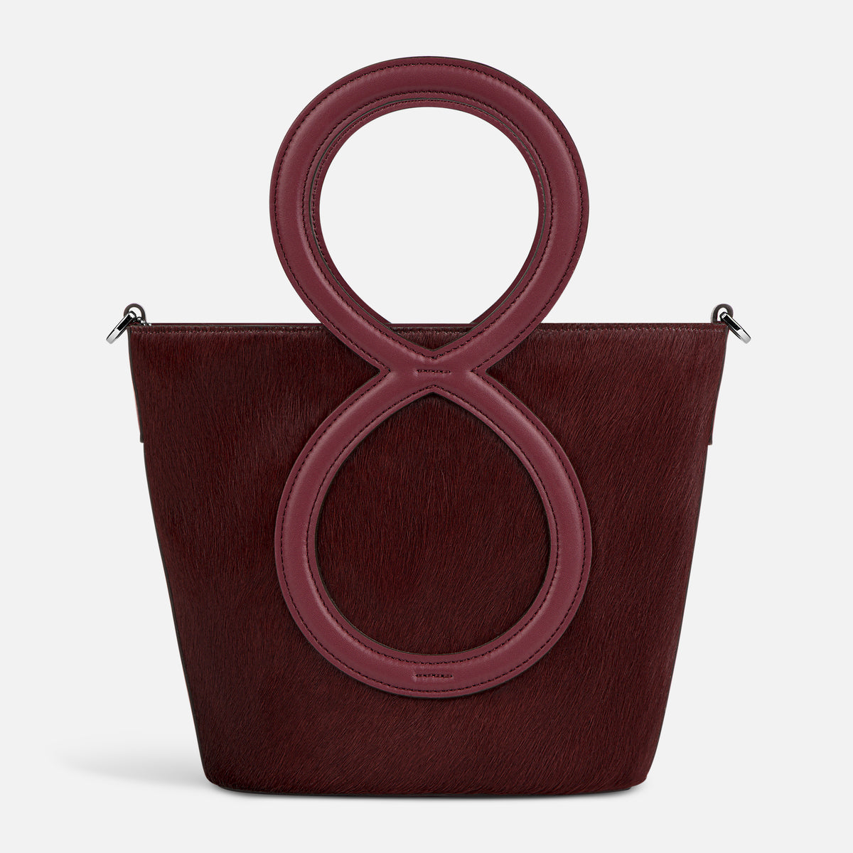 Infinity Bag - Red Calf Hair