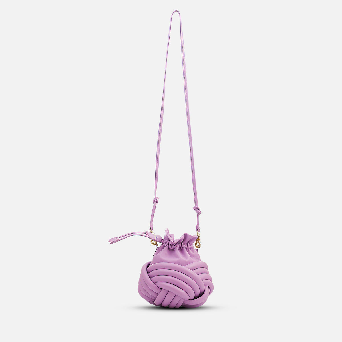 Knurly Drawstring Bag 18 M - Lilac