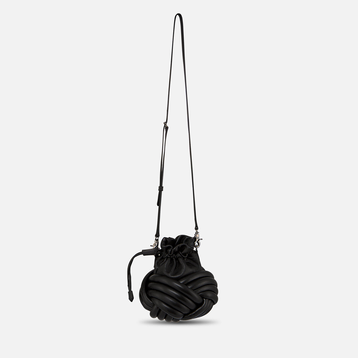 Knurly Drawstring Bag 18 M - Black